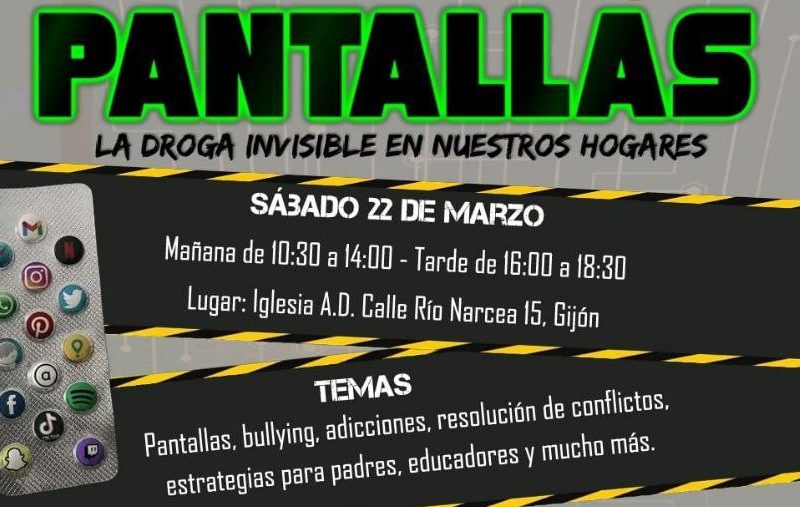 Jornadas DEMIADE – «Pantallas, La droga invisible de nuestros hogares»